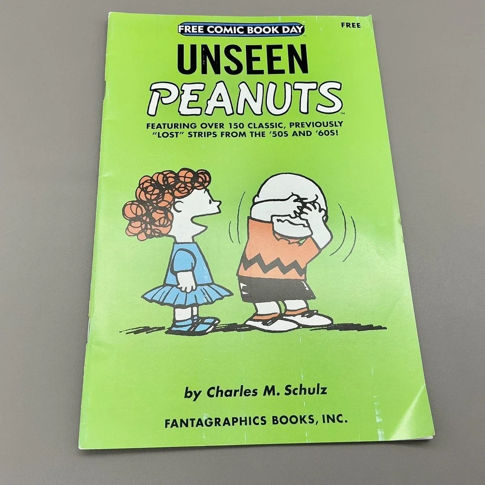 Unseen Peanuts‎ Free Comic Book Day Fantagraphics Single Issue Charlie Brown